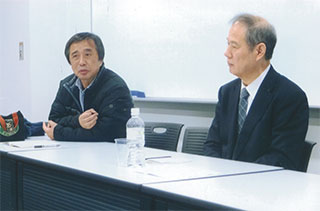 金平茂紀さんと