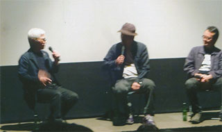 足立さん。冨永監督。プロデューサーの坂元さん