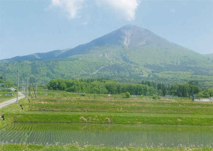 会津磐梯山です