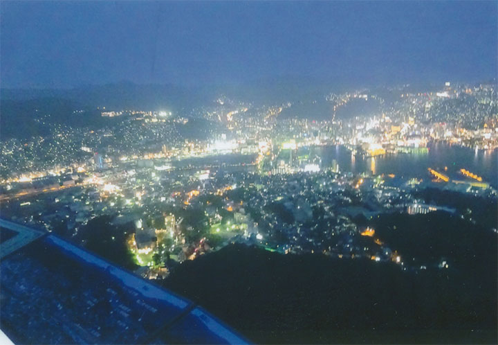 長崎の夜景です