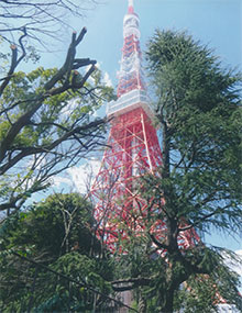 東京タワーもありました