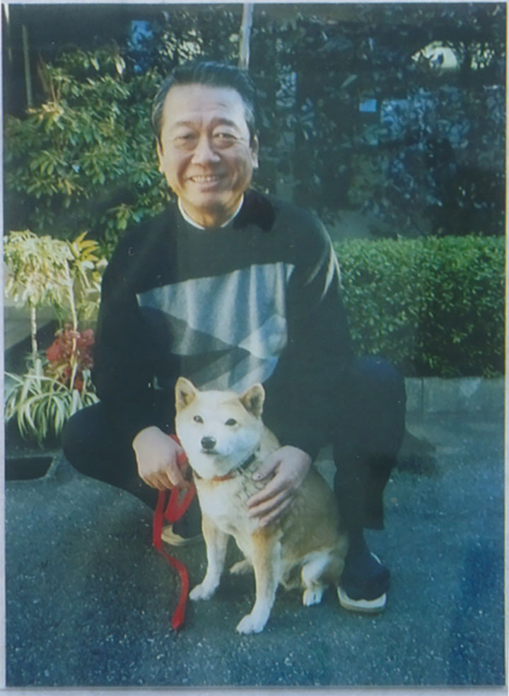 小沢一郎と愛犬