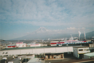 富士山が見えたので…