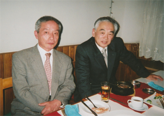 若林盛亮さん（左）と小西隆裕さん（右）